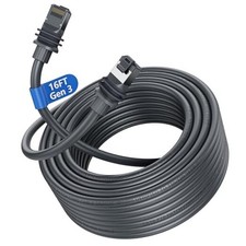 Starlink Gen 3 Cable, 26AWG Waterproof Replacement Ethernet Cable for 16FT/5M