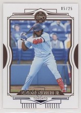 2021 Panini Chronicles Legacy Purple 5/25 Vladimir Guerrero Jr #8 00d2