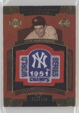 2004 Sweet Spot Classic All-Star/World Series Logo 200 Joe DiMaggio Patch 0e3u