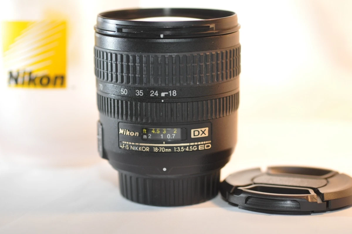 Nikon 18-70mm f/3.5-4.5 Camera Lenses for sale | eBay