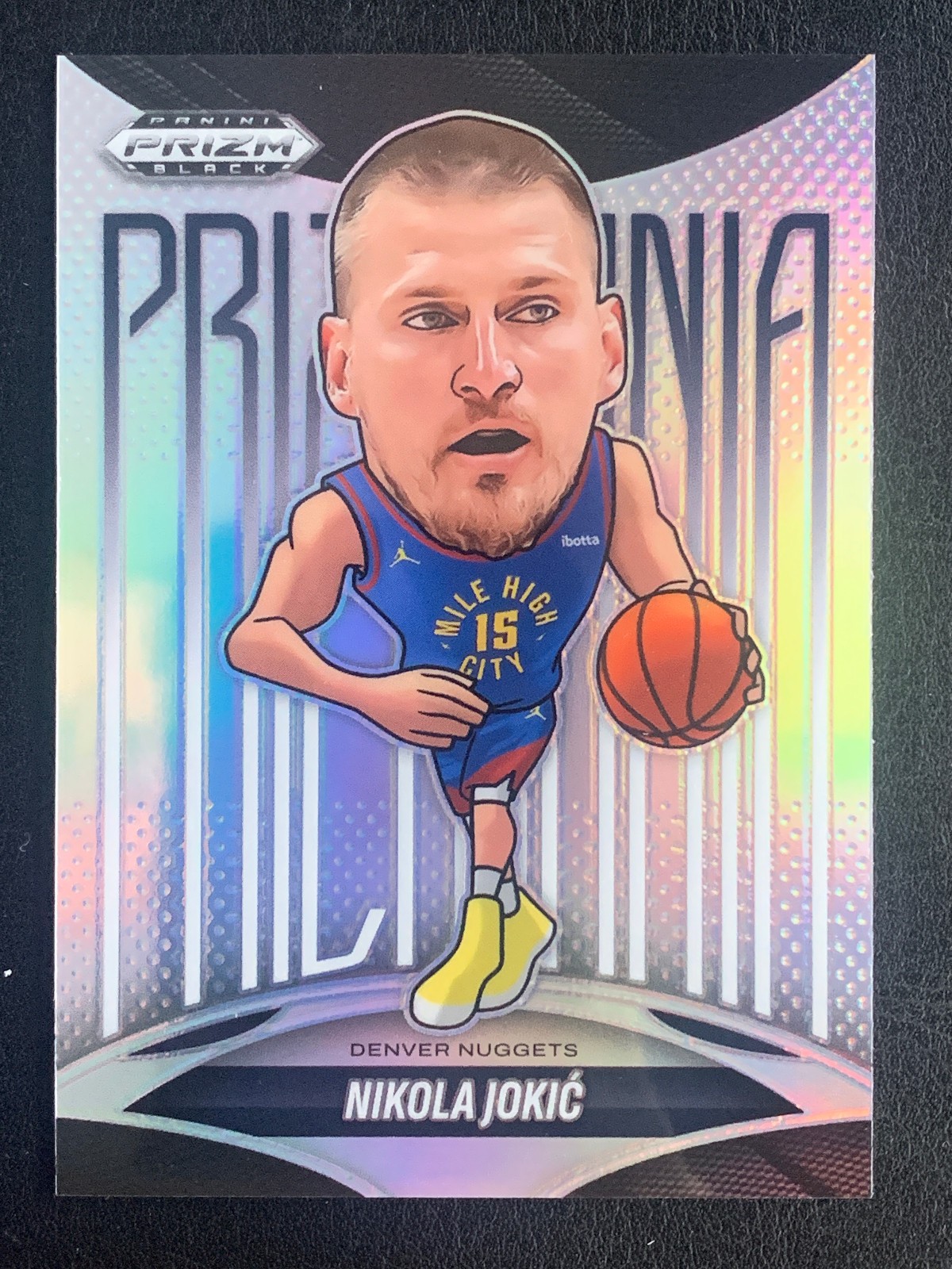 2024 Panini Prizm Black Prizmania #6 Nikola Jokic SSP Case Hit