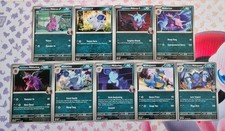 Pokemon Karten Konvolut Nidoran Nidorino Nidorina Nidoqueen Destined Rivals 151