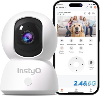DmgicPro 5G/2.4G Indoor Überwachungskamera, 2K WiFi Kamera für Home Security