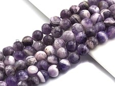 Quality Natural Amethyst Round Smooth beads, 6mm 8mm 10mm 12mm ,U458