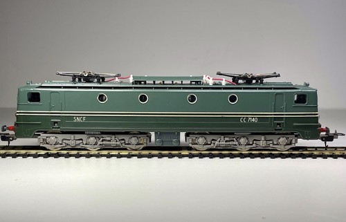 Rare Lima 8029L French SNCF Class 7100 Co-Co Electric Loco CC-7140 - HO Scale - Foto 10 di 15