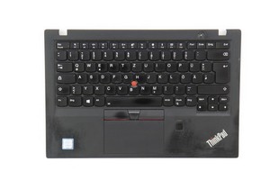 Lenovo ThinkPad X1 Carbon 5th Gen. Handauflage schwarz mit Tastatur und Touchpad