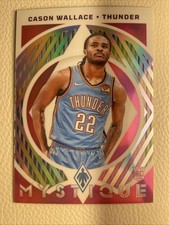 2023-24 Panini Phoenix - Mystique Cason Wallace #25 Pink /99 (RC)