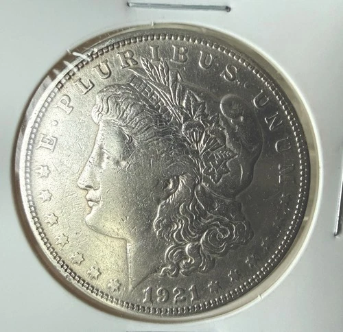 1921-S USA Morgan Dollar  .90 Silver - Uncertified/Unrated AU - KM 110