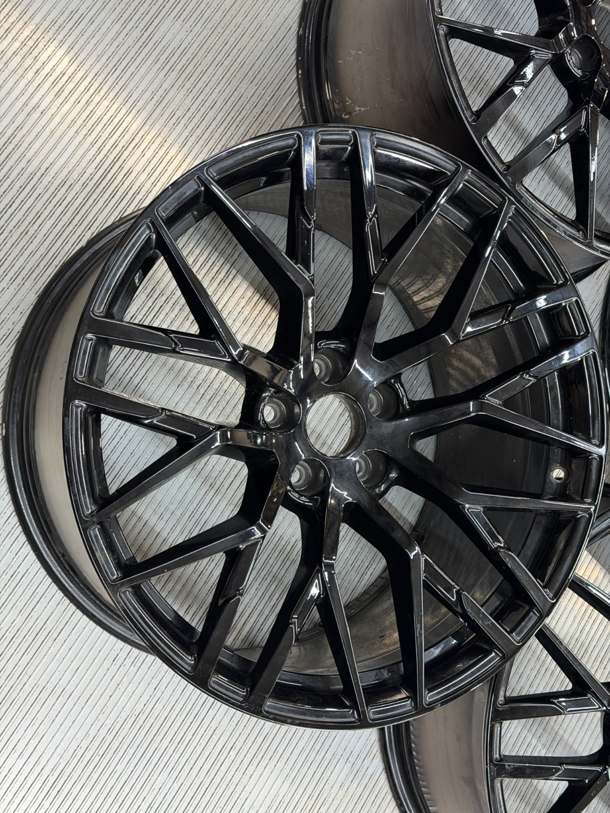 Audi R8 2017-2018 Wheels Set Black
