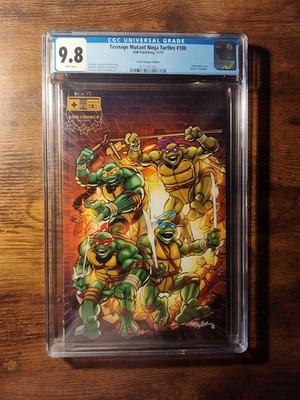Teenage Mutant Ninja Turtles #100 Comic CGC 9.8 Nintendo Game Changer RARE
