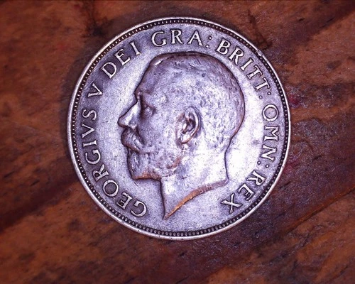 1911 George V Shilling — photo from the most recent tracked eBay sale