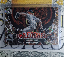 Panini 2023 Donruss Unleashed Jackson Jobe #U13 Detroit Tigers /999 Rookie