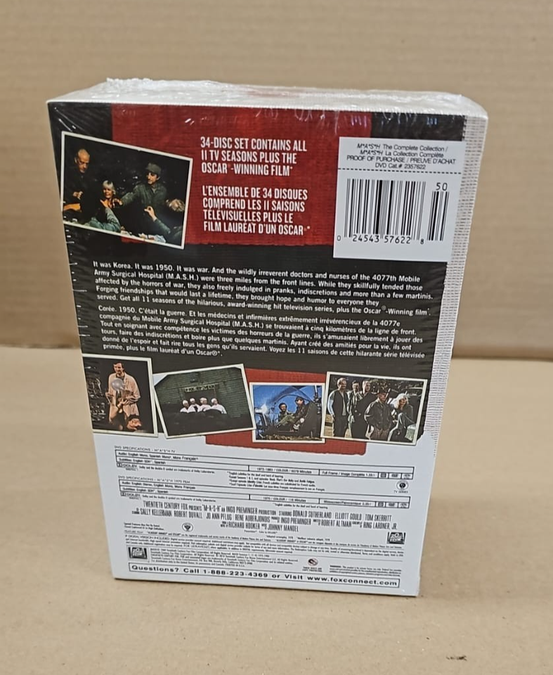 M*A*S*H: The Complete TV Series MASH Seasons 1-11 Collection 34 DVD Box ...
