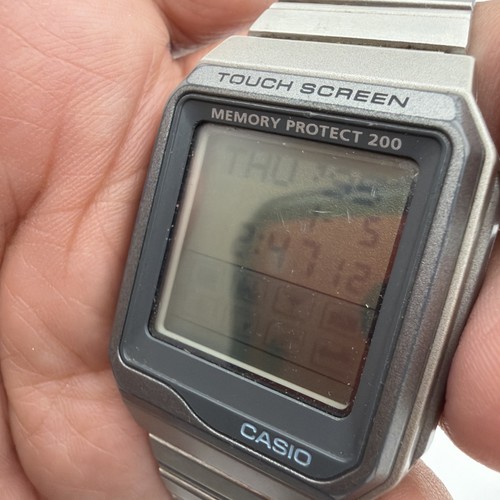 Vintage Casio VDB 200 Touchscreen Memory Protect VDB 200 Uhr voll funktionsfähig - Bild 21 von 21