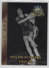1996 Topps Stars Golden Season Finest Refractor Dolph Schayes #91 HOF 0e5c