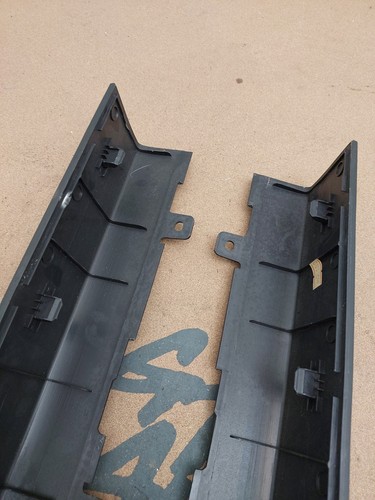 Nissan GTR R35 Door Sill Scuff Plate Silver Trims 1 Pair - Picture 7 of 10