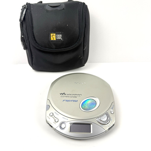 Sony ESP Max CD Walkman D-F200 CD-R/RW FM/AM Tested Working CD Player