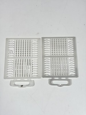 Hartplastik Köderstopper WEISS Karpfen Friedfischangeln Terminal Tackle NEU 2 Boards