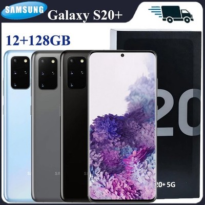 Neu Samsung Galaxy S20+ Plus 5G 128GB Handys Ohne Vertrag Smartphone Alle Farben