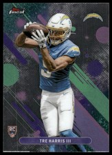 2025 Finest Tre Harris III #28 Rookie Los Angeles Chargers RC
