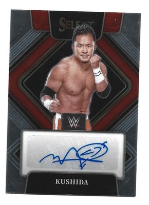 Kushida AUTOGRAPH 2022 Panini Select WWE Signatures #SG-KSH AUTO Wrestling NXT