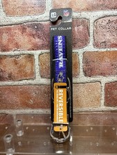 Pets First NFL Reversible Pet Collar 2-Sided Premium Dog Collar Ravens Large