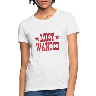 Most Wanted Wild West Halloween Costume Women's T-Shirt