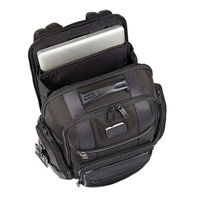 TUMI ALPHA BRAVO Shepherd Deluxe Brief Pack Black Backpack