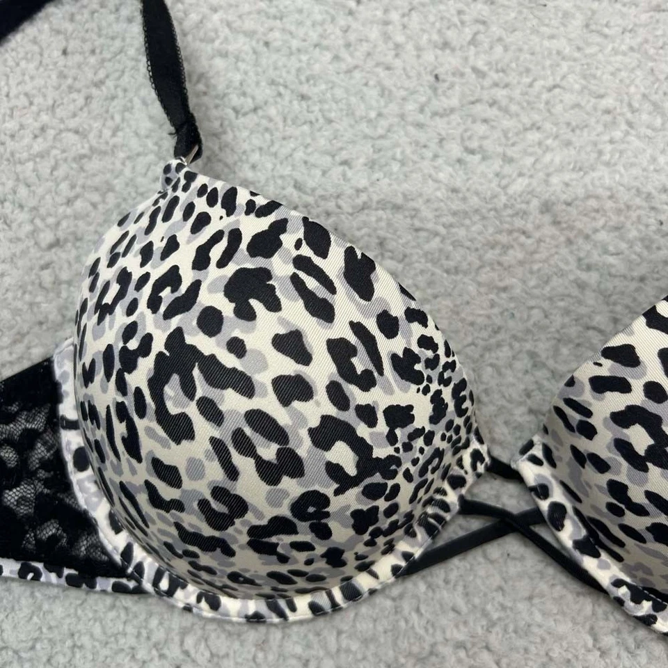 Sujetador push up Candies 36B estampado animal Foto 2 de 4