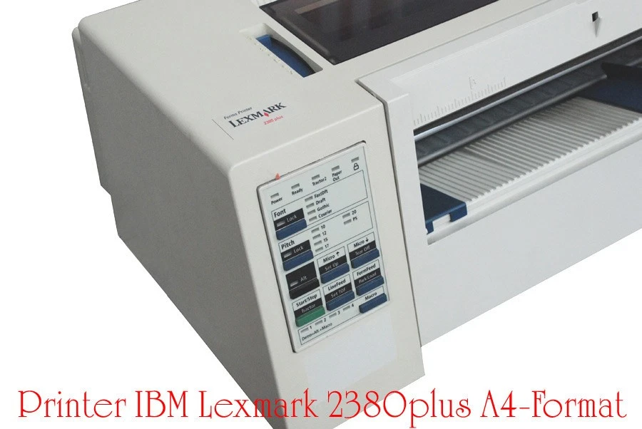dot-Matrix Lexmark 2380 For Ms-dos Windows 95 98 XP 7 Also As Lexmark 2580 - Image 2 of 2