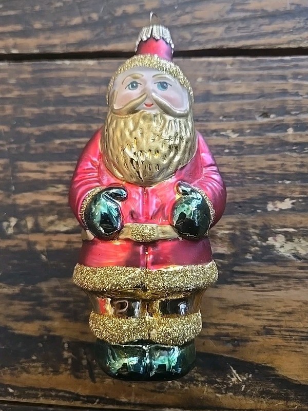 Kurt Adler Santa Ornament