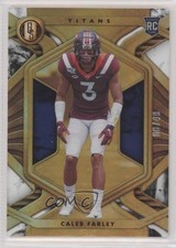 2021 Panini Gold Standard Rookies White Gold 8/49 Caleb Farley #153 8gd