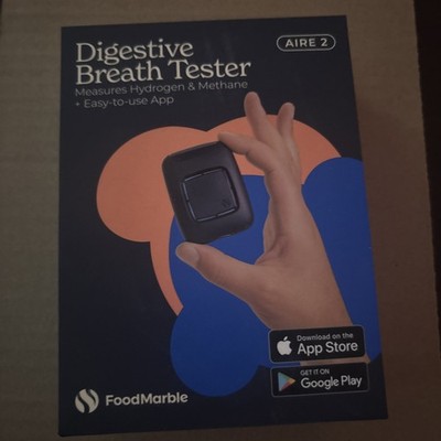 FoodMarble Aire 2 Digestive Breath Tester for Hydrogen and Methane 