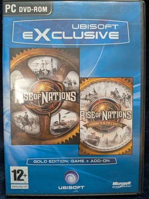 RISE OF NATIONS GOLD EDITION PC LIKENEW