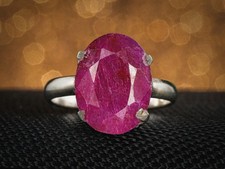 AAA Quality Ruby 925 Solid Sterling Silver Handmade Ring