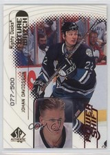 1998-99 SP Authentic Future Watch Power Shift 77/500 Johan Davidsson #91 0f2