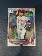 2025 Bowman Draft Chrome Mega Box Mojo Refactor - #BDC—23 Riley Quick Twins 