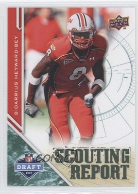 2009 Draft Edition Retail Dark Green Darrius Heyward-Bey #213 Rookie RC 0b3