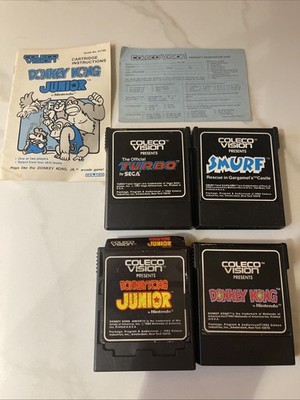 Coleco Vision Games- Lot Of 4