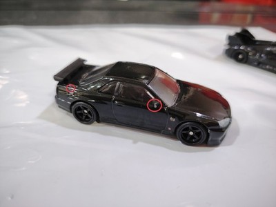 Hot Wheels Premium Nissan Skyline GTR R34 Chase Car Loose Black​ V