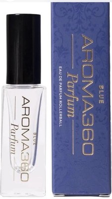 Aroma 360 Parfum Blue Eau de Parfum Rollerball 5ml  0.17 fl Oz New Travel Size