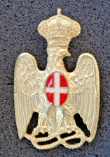 FREGIO PER CASCO COLONIALE PAI AFRICA ITALIANA - MODELLO PER UFFICIALI VARIANTE