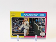 2024 Topps Heritage Mini #462 Merrill Kelly Arizona 2023 World Series Game 2