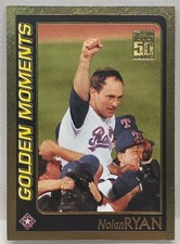 2001 Topps - Nolan Ryan #785  Golden Moments Gold Numbered /2001 Rangers