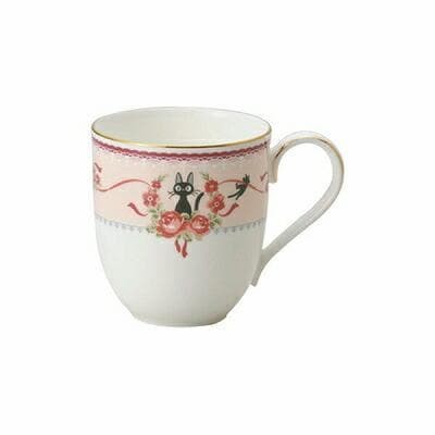 Noritake Kiki's Service Jiji Mug Cup Pink H-612L MJ58186