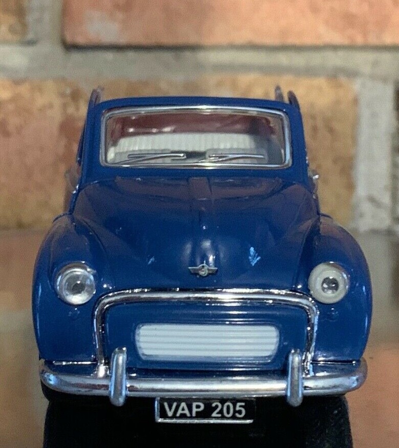 1956 MORRIS MINOR 1000 1:26 scale SAICO BLUE | eBay