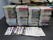50 Official Nintendo DS Cases, Manuals and Instructions 