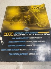 HARLEY DAVIDSON FLT MODELS 2000 OWNERS MANUAL IN FIVE LANGUAGES