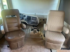 Fits 2014-2015 Tiffin Allegro Open road Custom made luxurious Vinyl Seat covers