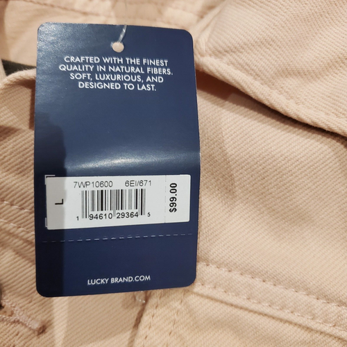 Chaqueta Lucky Brand Para Mujer GRANDE Rosa Rubor Tomboy Trucker Denim Nueva Con Etiquetas - Imagen 11 de 16